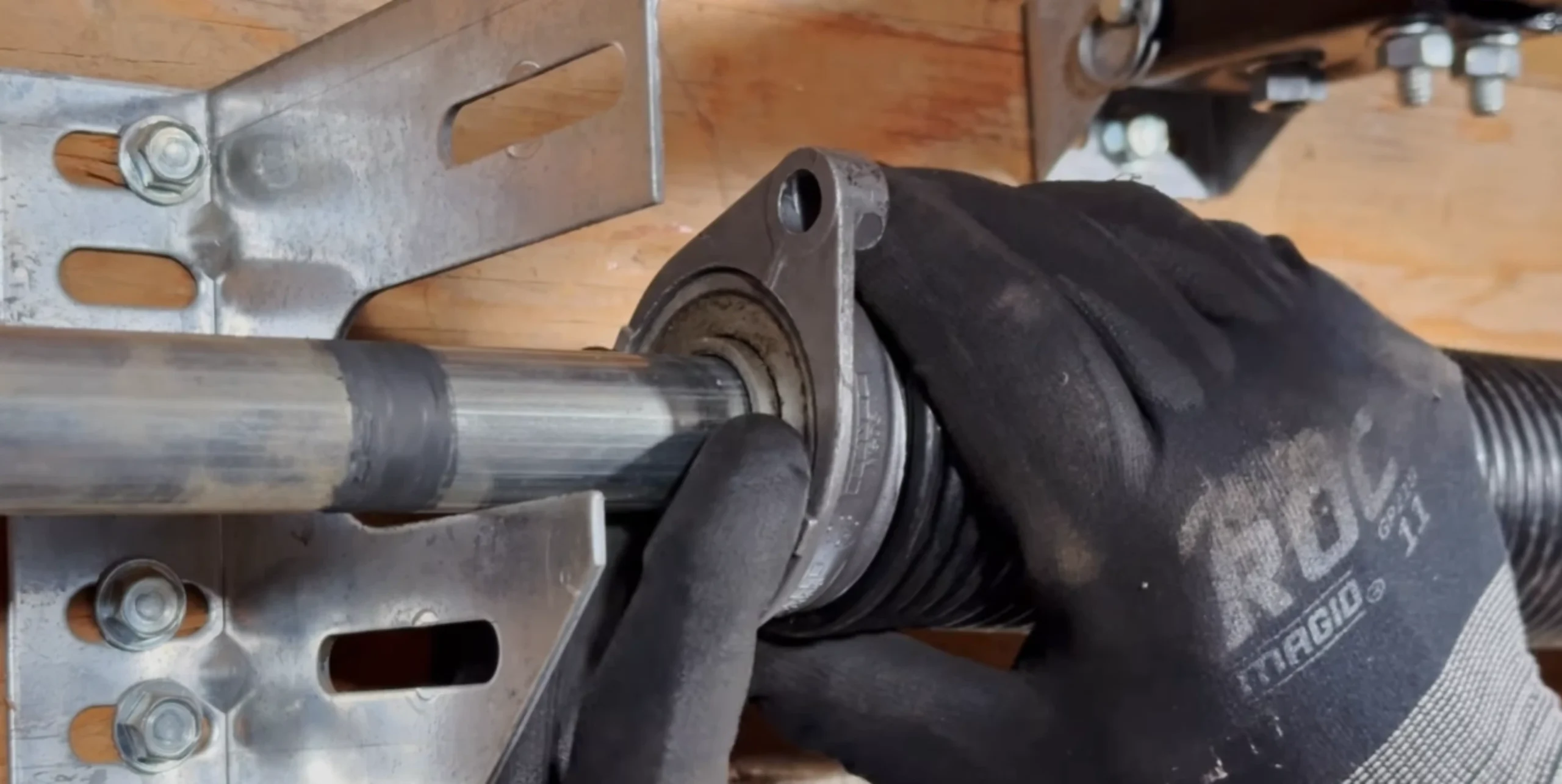 Garage door bearing and spring repair — Miami Gardens