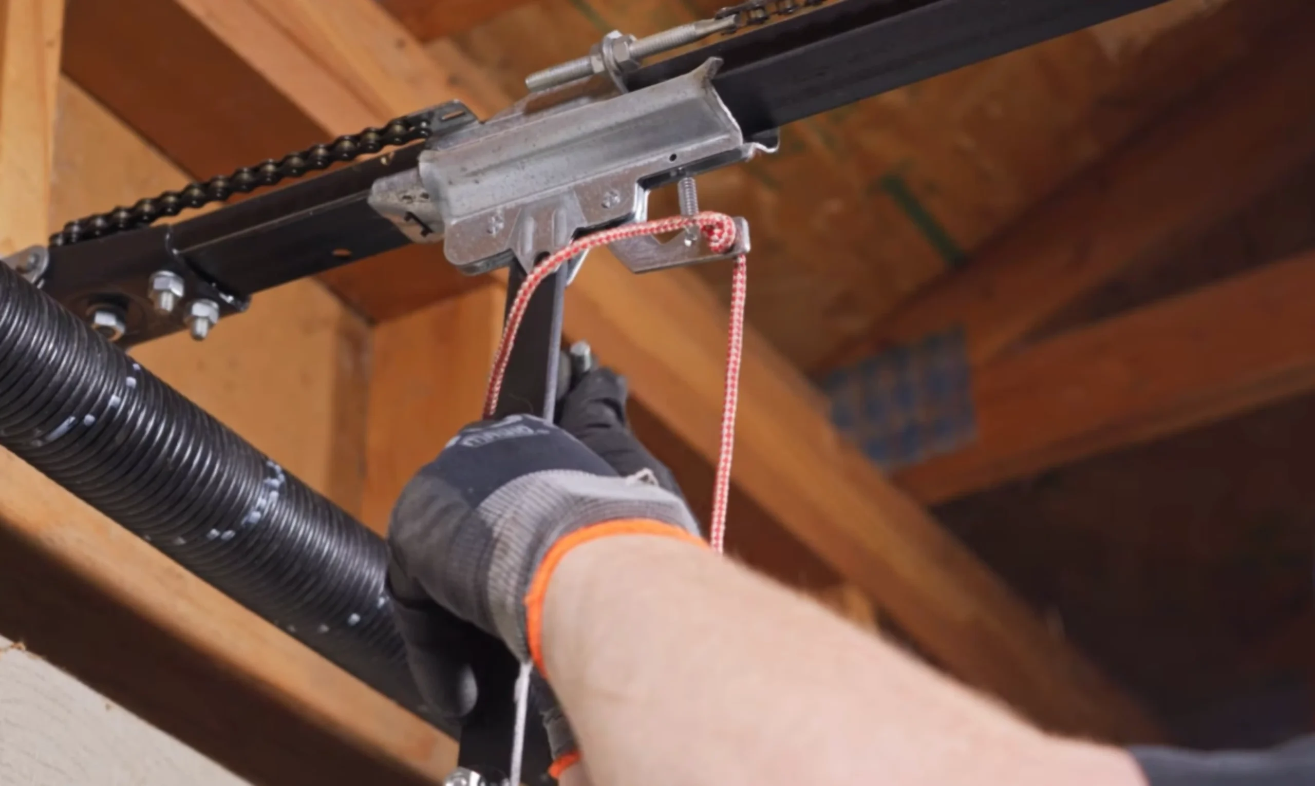 Garage door center bearing torsion spring repair Miami Gardens